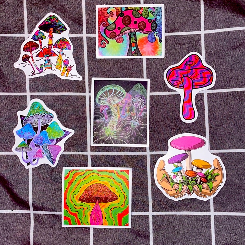 Zumiez Stickers - Trippy goth set 3